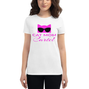 Cat Mom Cartel - Wide Logo T-Shirt